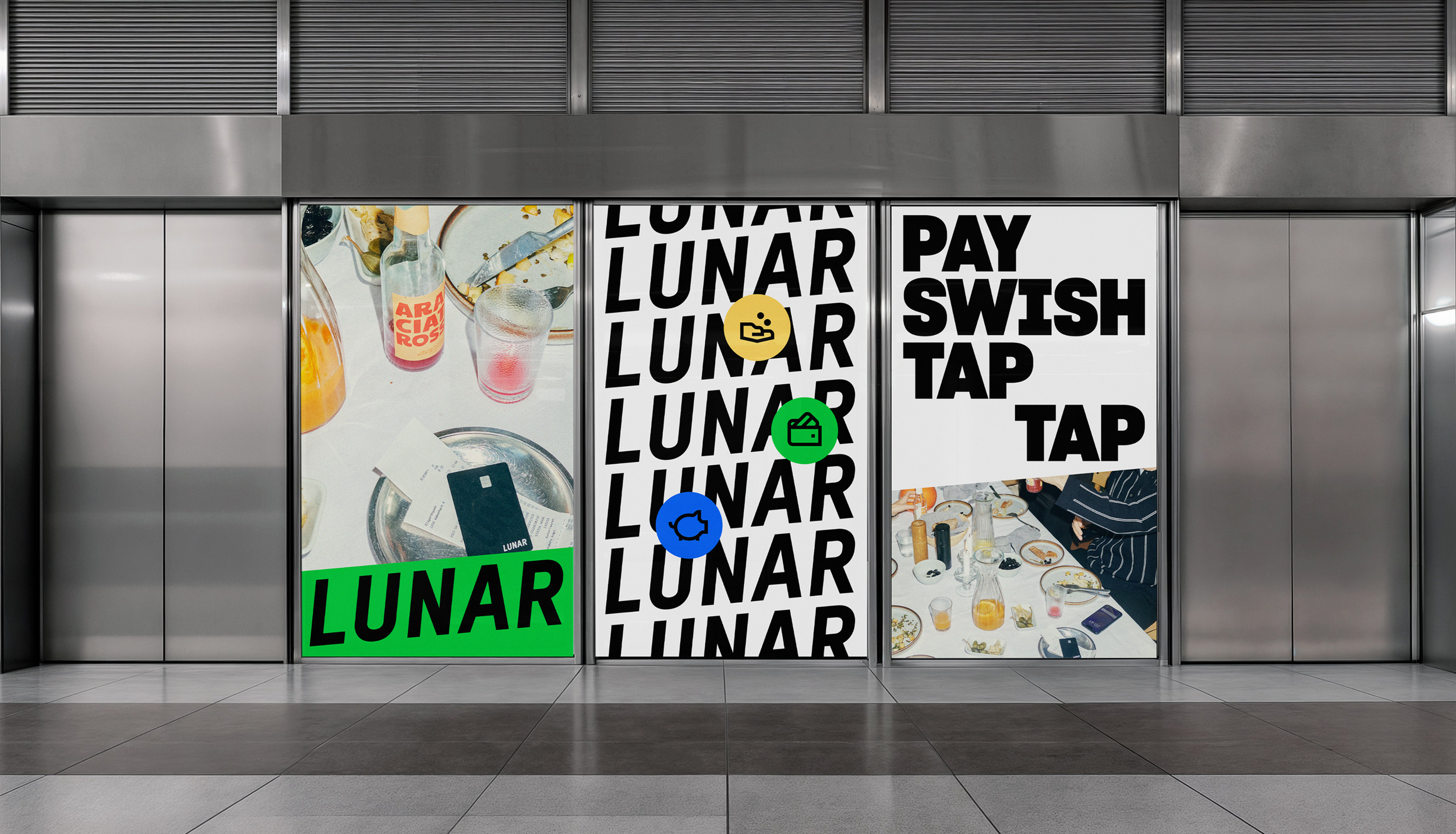 Lunar Storefront Posters